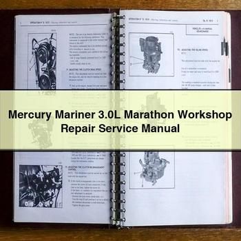 Mercury Mariner 3.0L Marathon Workshop Repair Service Manual