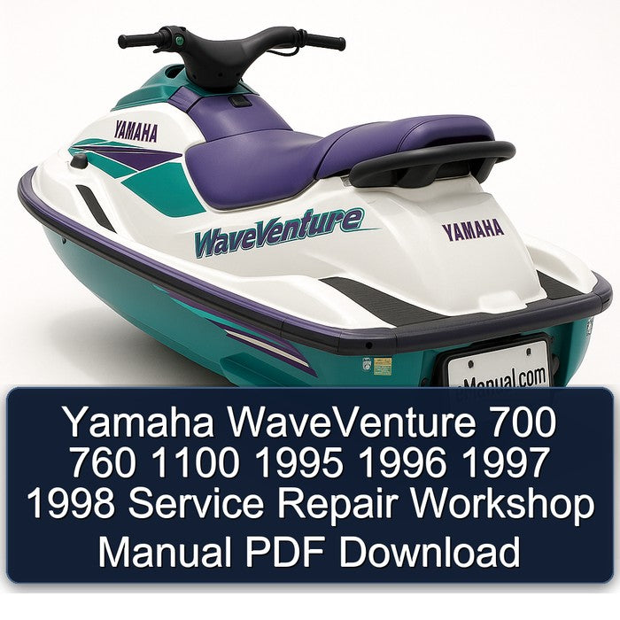 1995-1998 Yamaha Waveventure 700 760 1100 Service Repair Workshop Manual PDF