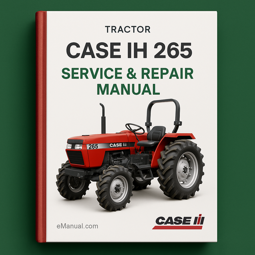 Case IH 265 Service Repair Manual