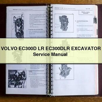 VOLVO EC300D LR EC300DLR Excavator Service Manual