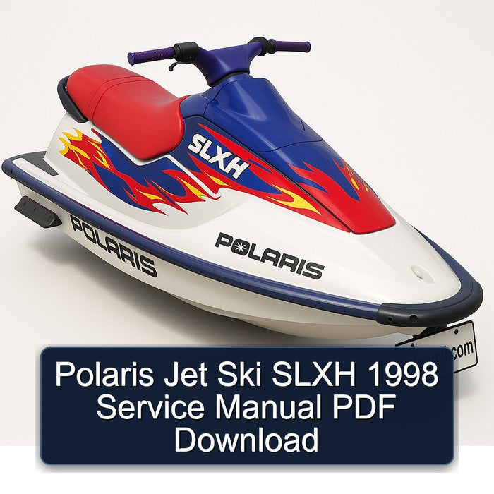 1998 Polaris Jet Ski Slxh Service Repair Workshop Manual PDF