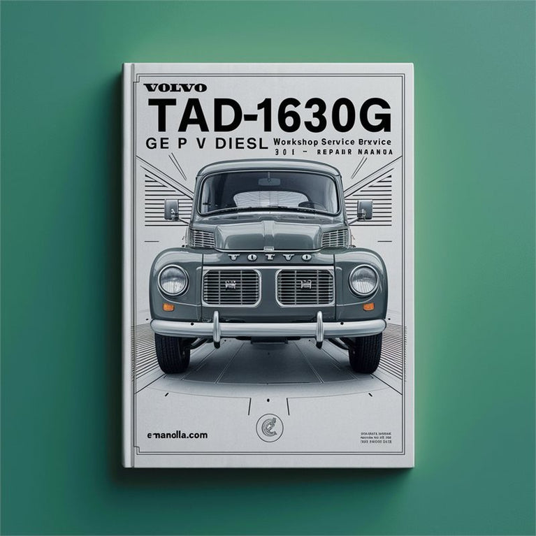 Volvo TAD1630G Ge P V Diesel Engine Service Repair Workshop Manual PDF