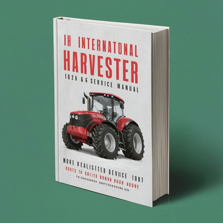 IH International Harvester 1026 Workshop Service Repair Manual