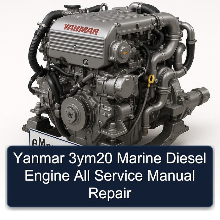 Yanmar 3ym20 Marine Diesel Engine All Service Repair Workshop Manual PDF