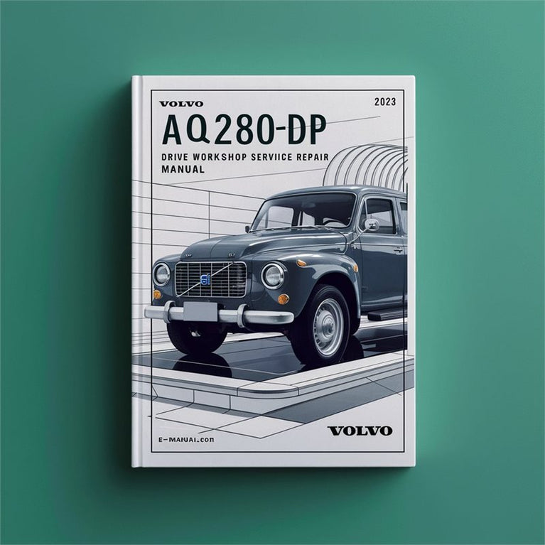 Volvo AQ280-DP Drive Service Repair Workshop Manual PDF