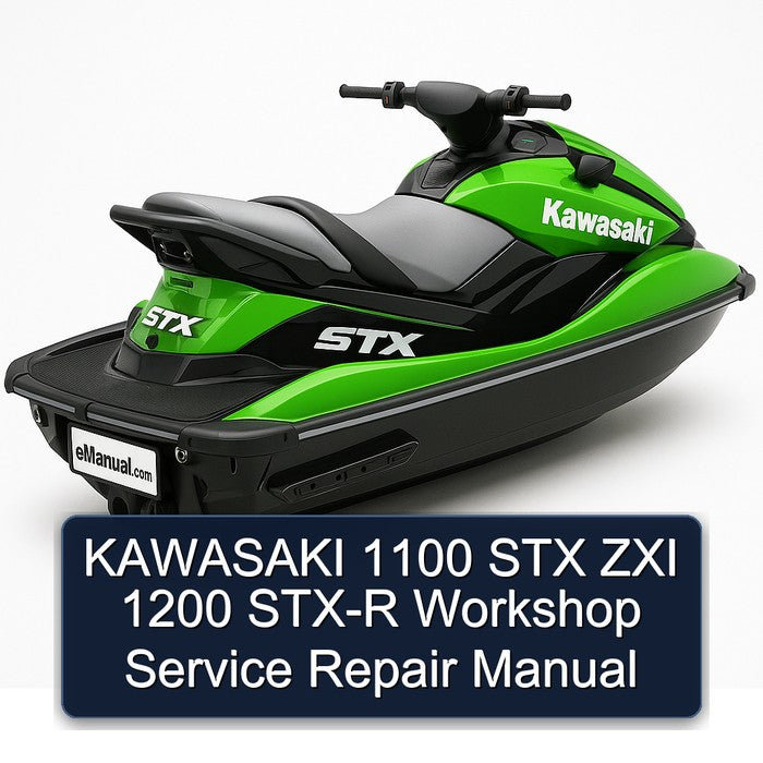 Kawasaki 1100 STX ZXI 1200 STX-R Service Repair Workshop Manual PDF