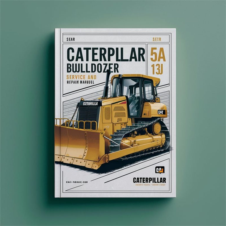 Caterpillar 5A Bulldozer 13J Service Repair Workshop Manual PDF