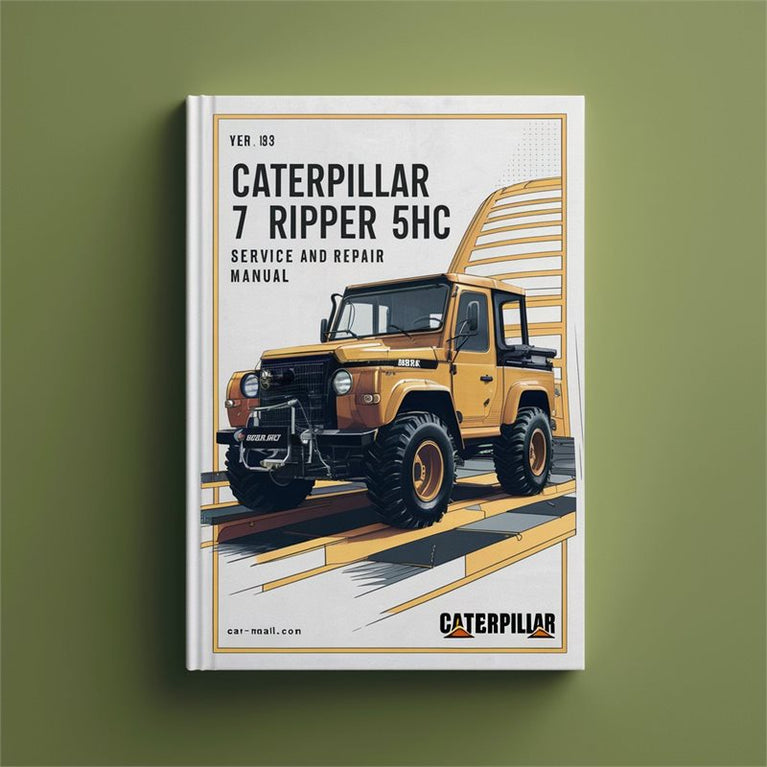 Caterpillar 7 Ripper 5HC Service Repair Workshop Manual PDF