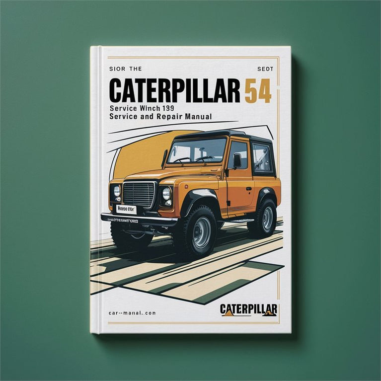 Caterpillar 54 Winch 19E Service Repair Workshop Manual PDF