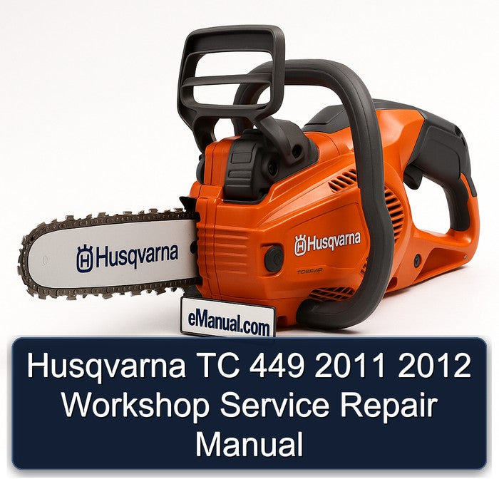 Husqvarna TC 449 2011 2012 Workshop Service Repair Manual