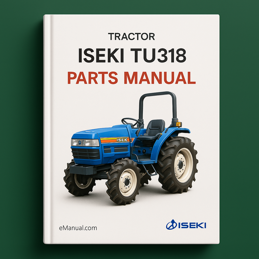 Iseki TU318 Parts Manual Catalog