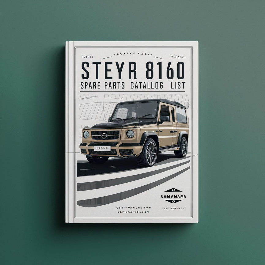 Steyr 8141 8160 Spare Parts Catalog List