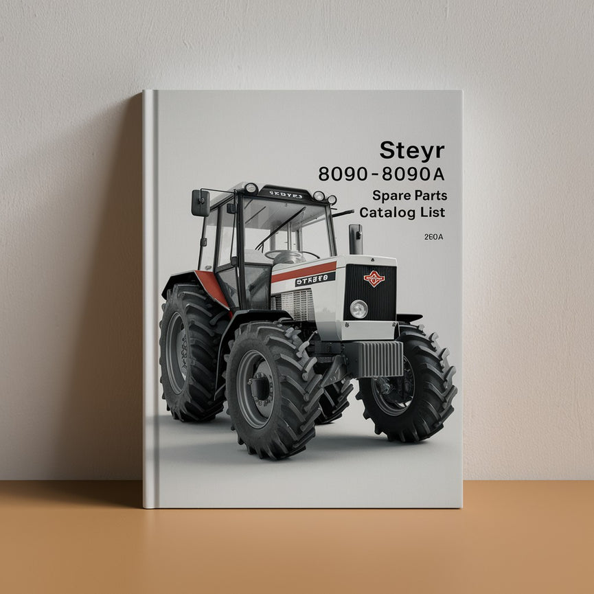 Steyr 8090 8090A Spare Parts Catalog List