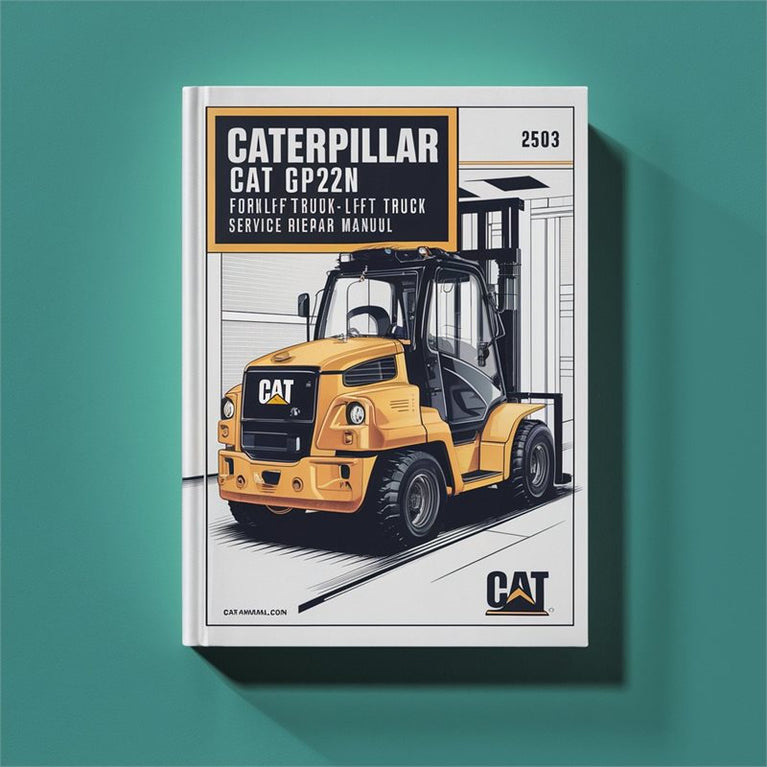 Caterpillar CAT GP20ZN GP25ZN Forklift Lift Truck Service Repair Workshop Manual PDF