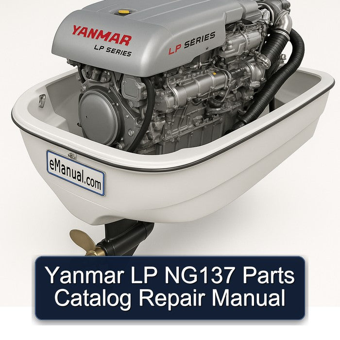 Yanmar LP NG137 Parts Catalog PDF