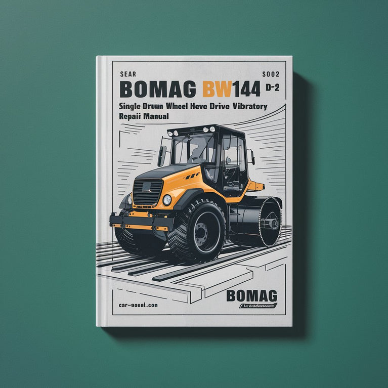 BOMAG BW142 D-2 Single DRUM Wheel DRIVE VIBRATORY Roller Service Repair Manual