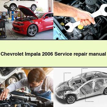 Manual de reparación de servicio Chevrolet Impala 2006 Descargar PDF