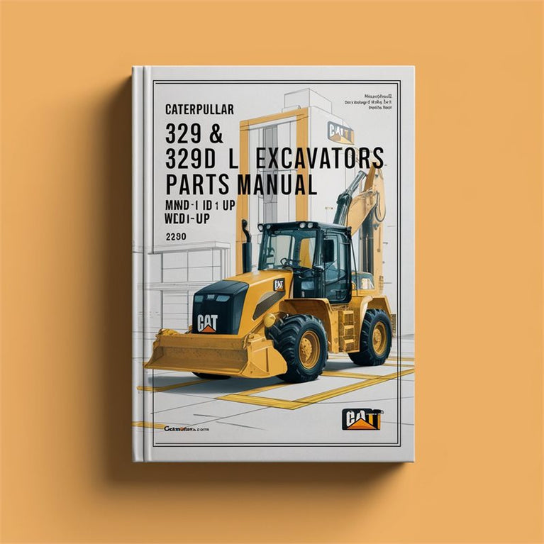 Caterpillar 329D L Excavators Parts MNB1-UP (MACHINE) WDK1-UP Catalog PDF
