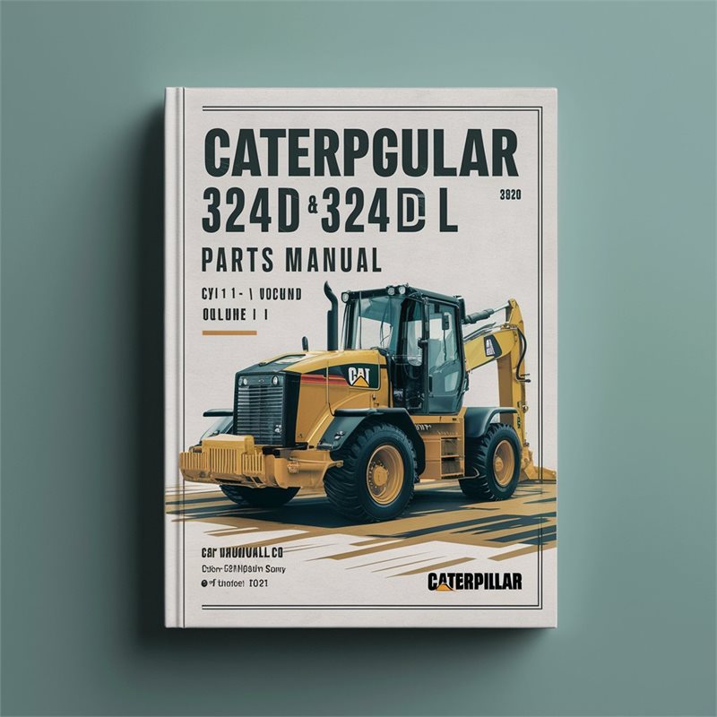 Caterpillar 324D L Excavators Parts CJX1-UP (MACHINE) DFP1-UP Volume I II Catalog PDF