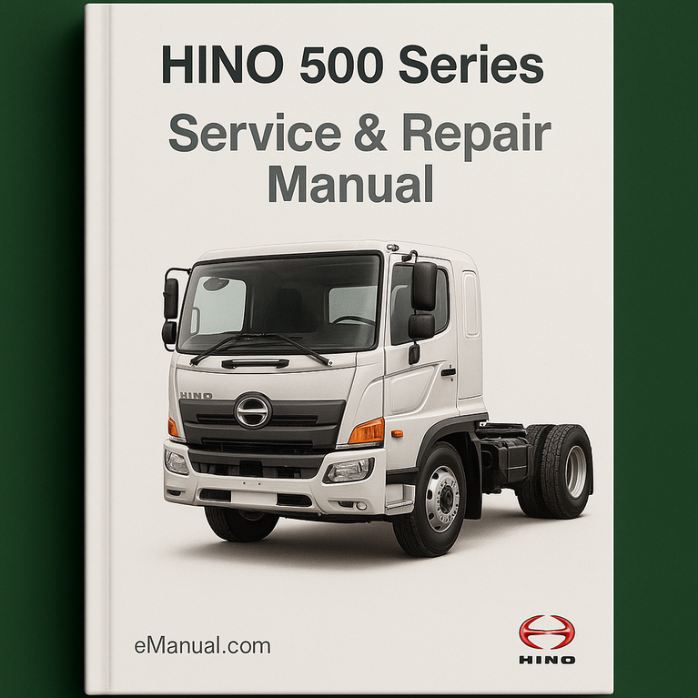 HINO 500 Series Service Repair Manual