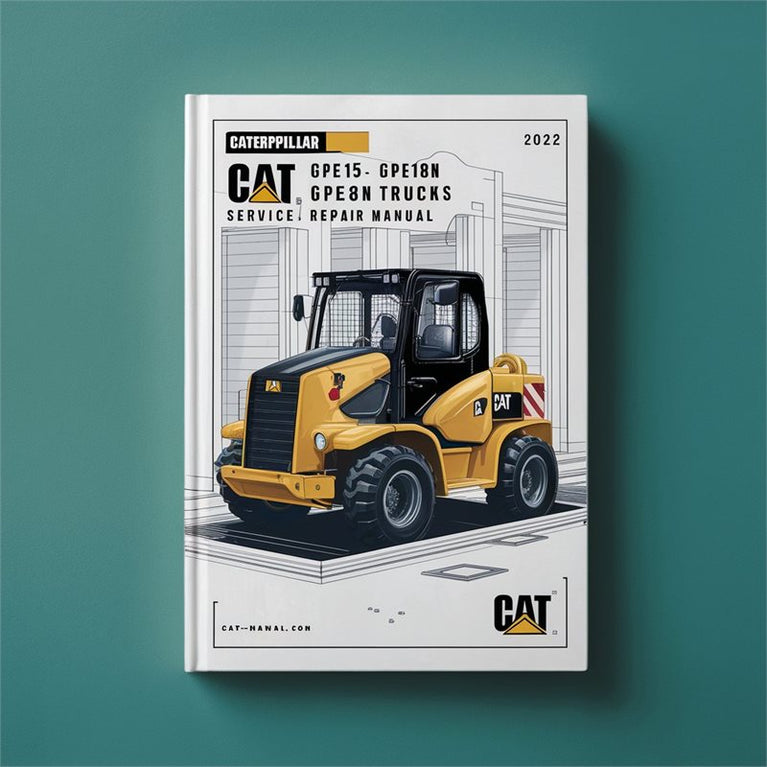 Caterpillar CAT GPE15N GPE18N GPE20CN Lift Trucks Service Repair Workshop Manual PDF