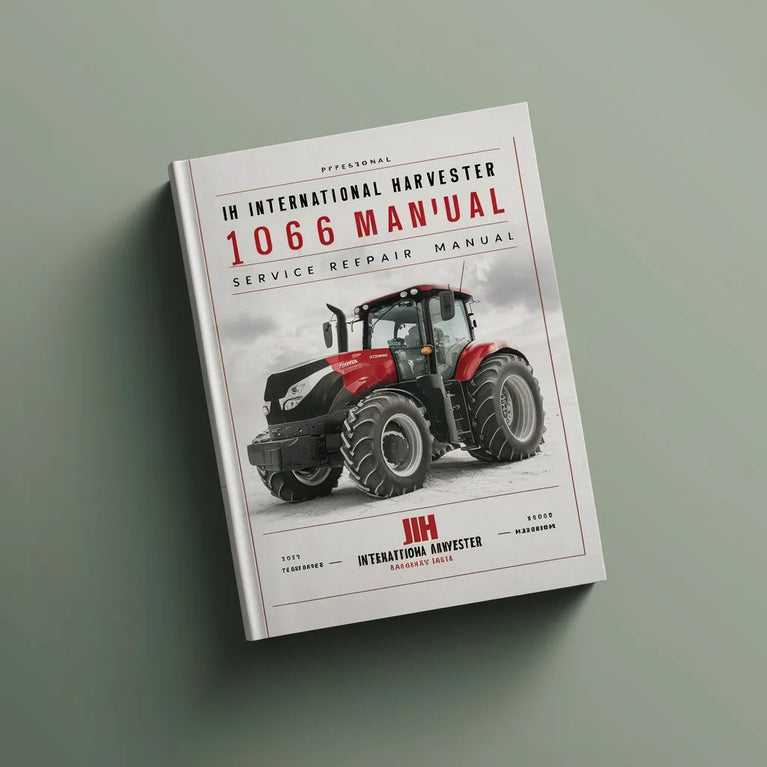 IH International Harvester 1066 Service Repair Manual