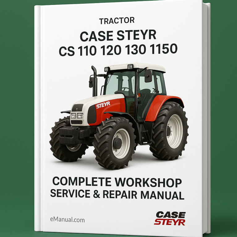 Case Steyr CS 110 120 130 150 CS110 Tractor Complete Workshop Service Repair Manual