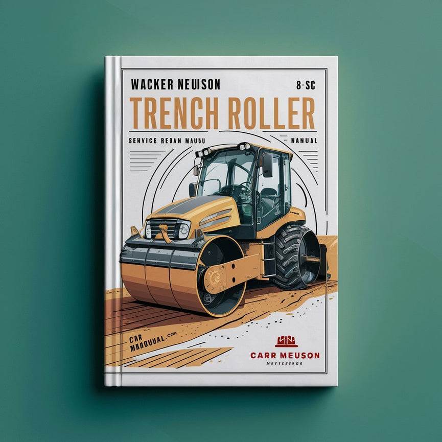 Wacker Neuson RT 82-SC Trench Roller Service Repair Manual PDF Download