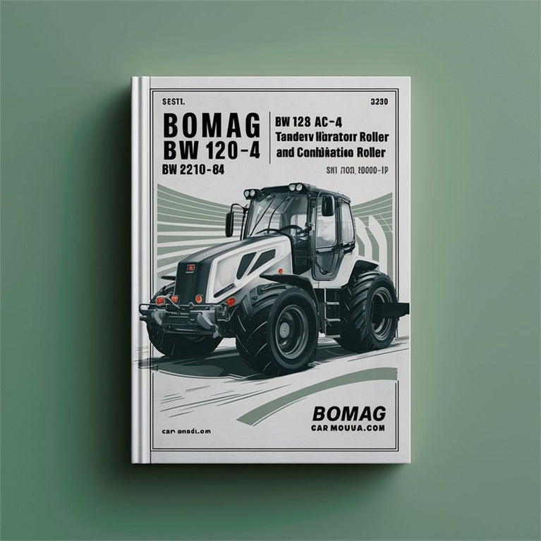 Bomag BW 120 AC-4 125 Tandem Vibratory Roller Combination SN 10188008 UP Service Repair Workshop Manual PDF