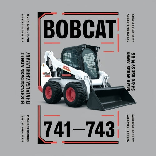 Bobcat 741 742 743 743DS Skid Steer Loader Operation & Maintenance Manual PDF Download