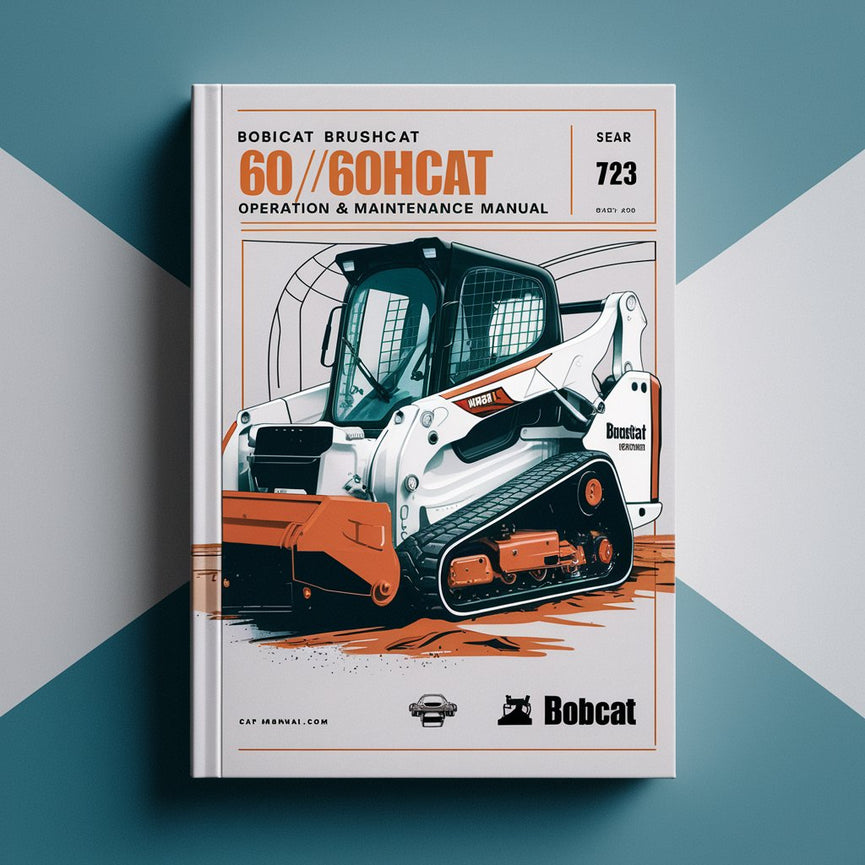 Bobcat Brushcat 60/60HF/72/72HF/72X Rotationsschneider - Betriebs- und Wartungshandbuch (PDF-Download)