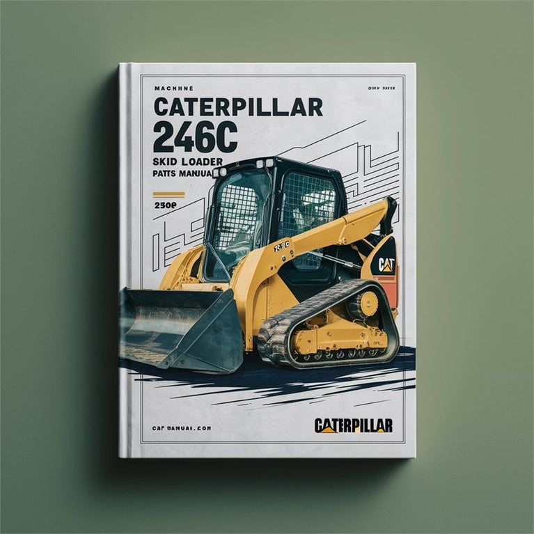 Caterpillar 246C Skid Steer Loader Parts JAY1-UP (MACHINE) Catalog PDF
