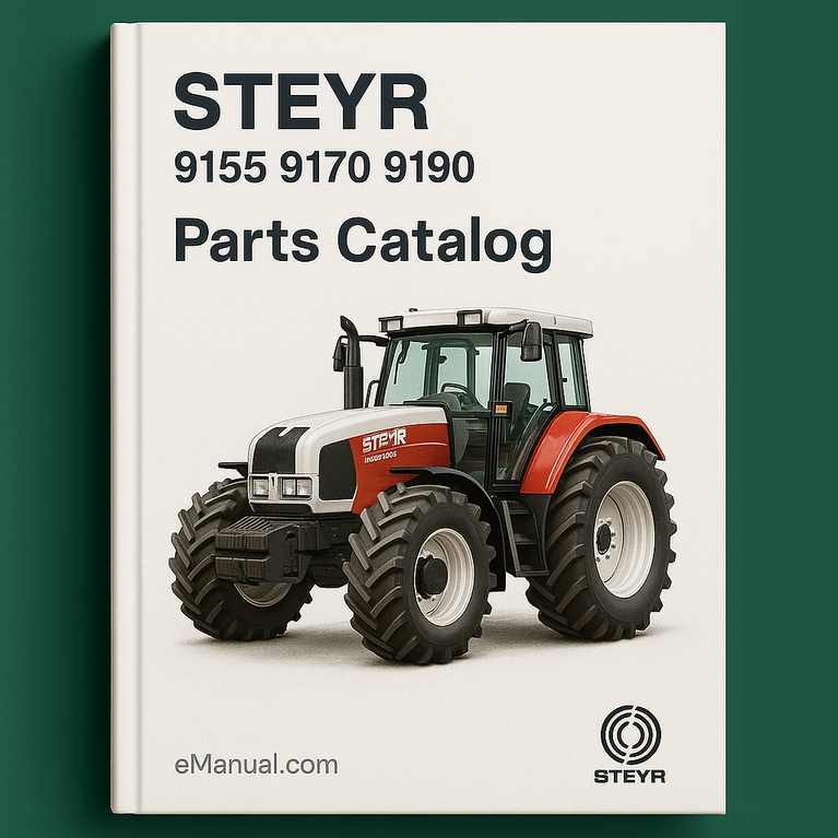 Steyr 9155 9170 9190 parts catalog