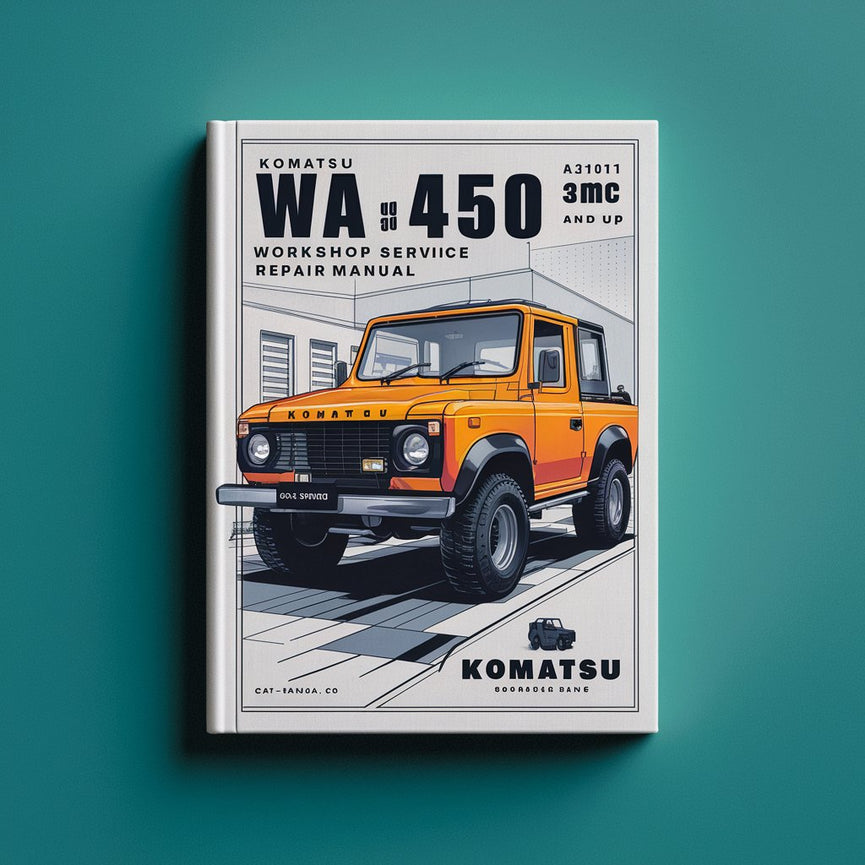 Komatsu WA 450 3MC A31001 and up Workshop Service Repair Manual