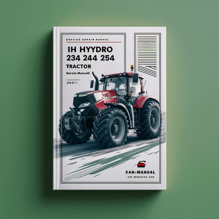 IH 234 HYDRO 234 244 254 Manual de servicio del tractor Descargar PDF