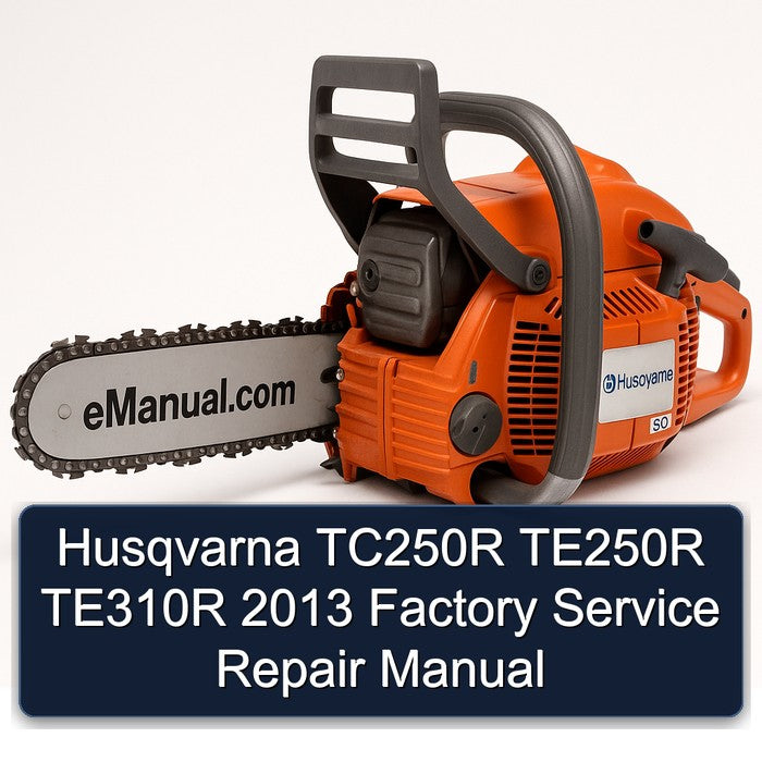 2013 Husqvarna TC Models TC250R TE250R TE310R Service Repair Workshop Manual PDF