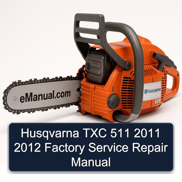 2011-2012 Husqvarna TXC Models 511 Service Repair Workshop Manual PDF