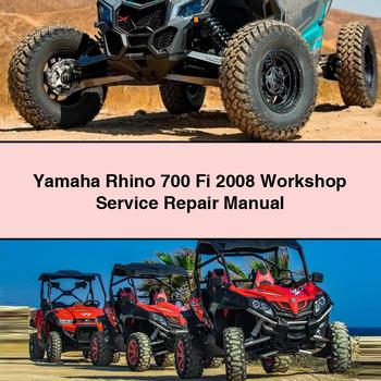 2008 Yamaha Rhino 700 Fi Service Repair Workshop Manual PDF