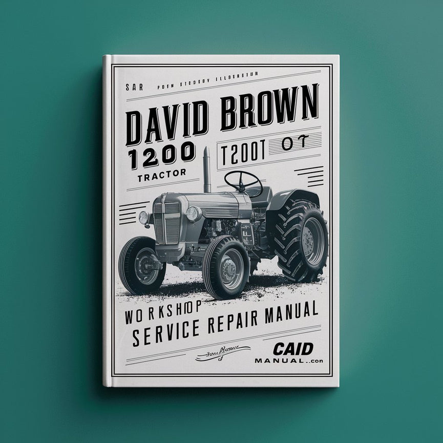 David Brown 1200 Tractor Workshop Service Repair Manual .