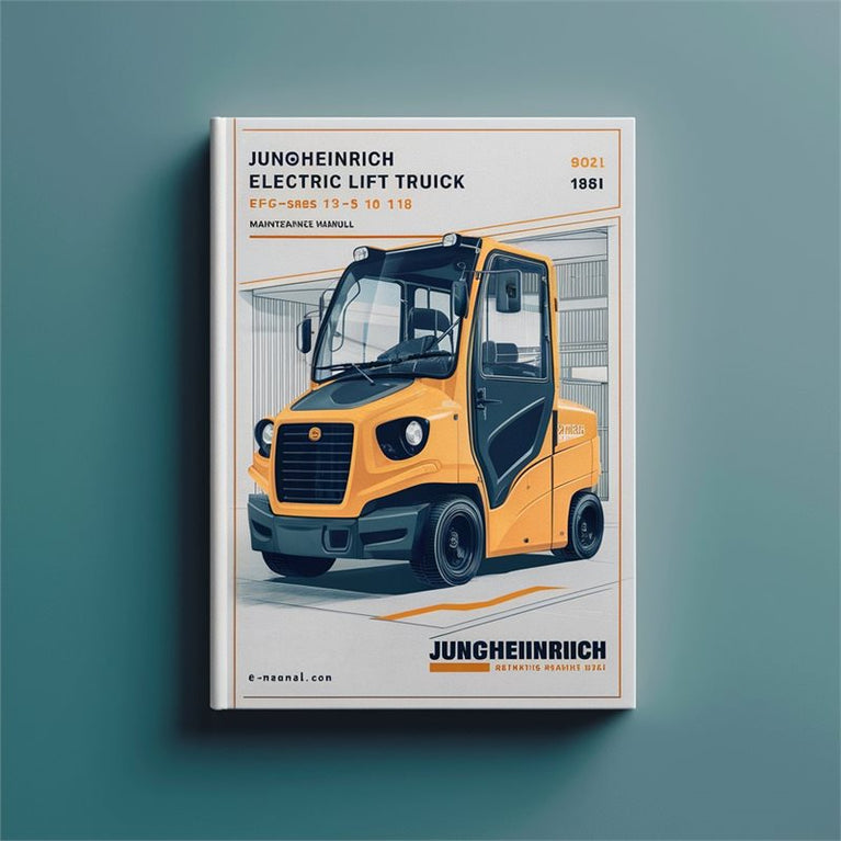 Jungheinrich Electric Lift Truck EFG-DF Series 13 15 16 18 20 16L 18L Operating Service Repair Workshop Manual PDF
