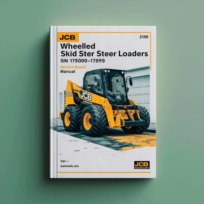 JCB 190 WHEELED SKID Steer LoaderS (ROBOT) SN 1755000-1764999 Service Repair Manual