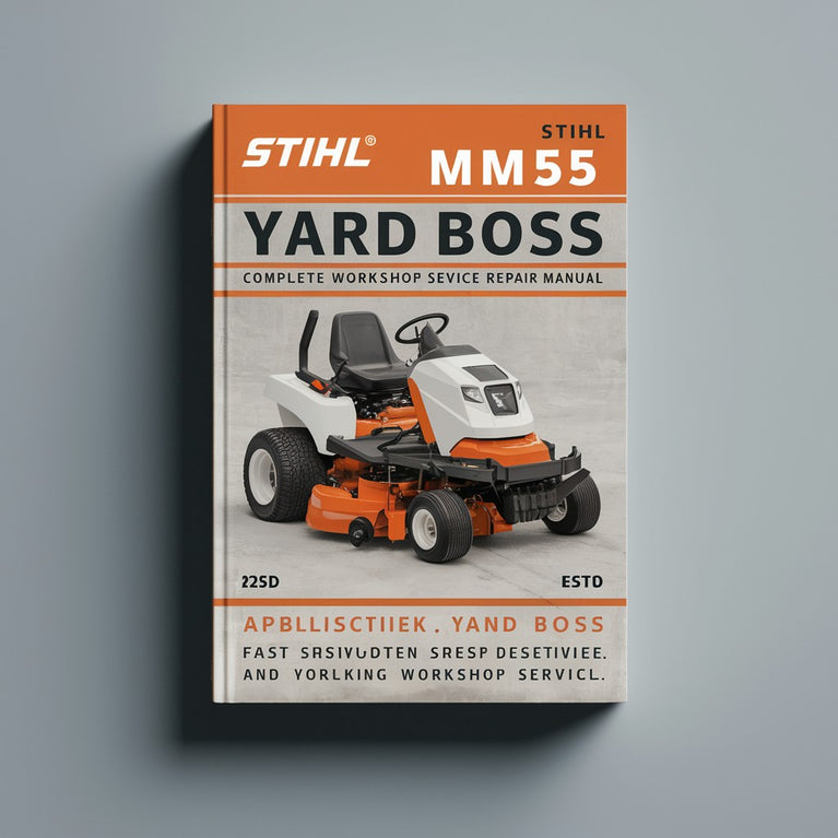 Stihl MM55 Yard Boss Complete Workshop Service Repair Manual