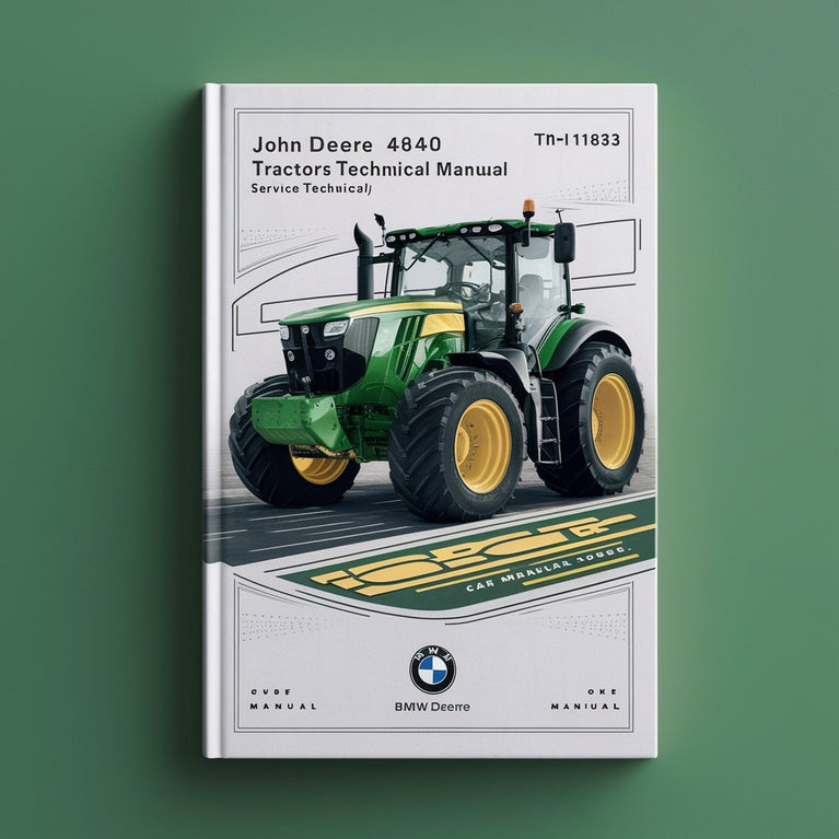 John Deere 4640 4840 Tractors Service Technical Manual(TM1183)