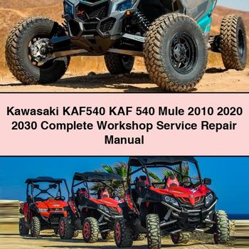 2010-2030 Kawasaki KAF540 KAF 540 Mule Service Repair Workshop Manual PDF