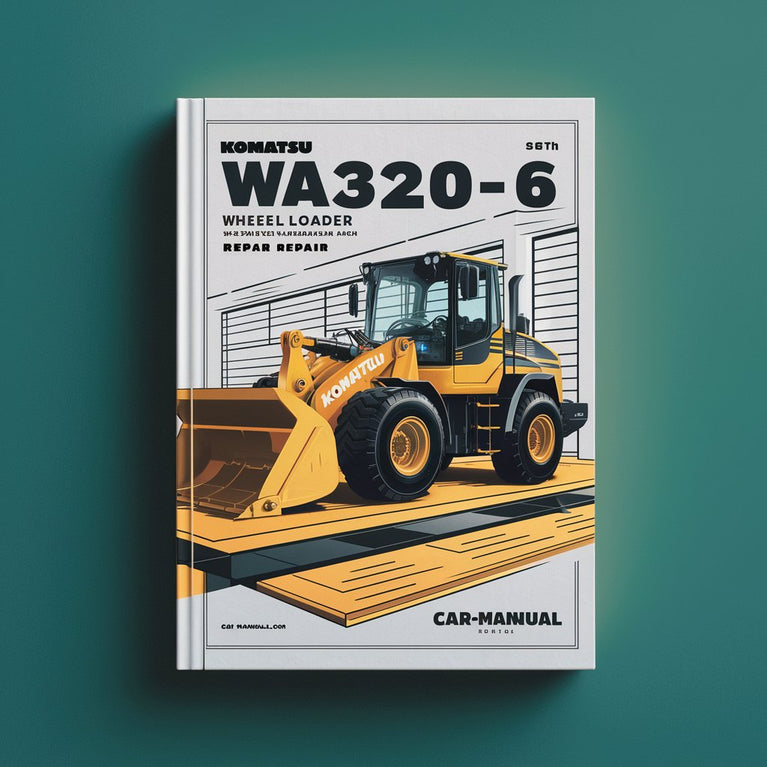 Komatsu WA320-6 WA320PZ-6 Wheel Loader Service Repair Manual