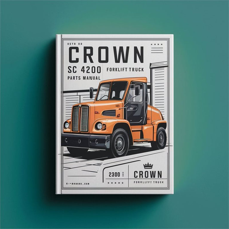 Crown SC 4200 Forklift Truck Parts Catalog PDF