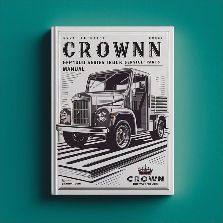 Crown GPW1000 Series Pallet Truck Parts Catalog PDF