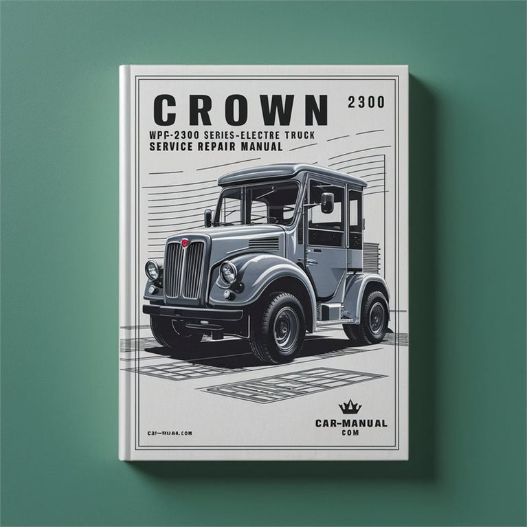 Crown WP2300 Series Electric Pallet Truck Service Repair Workshop Manual PDF