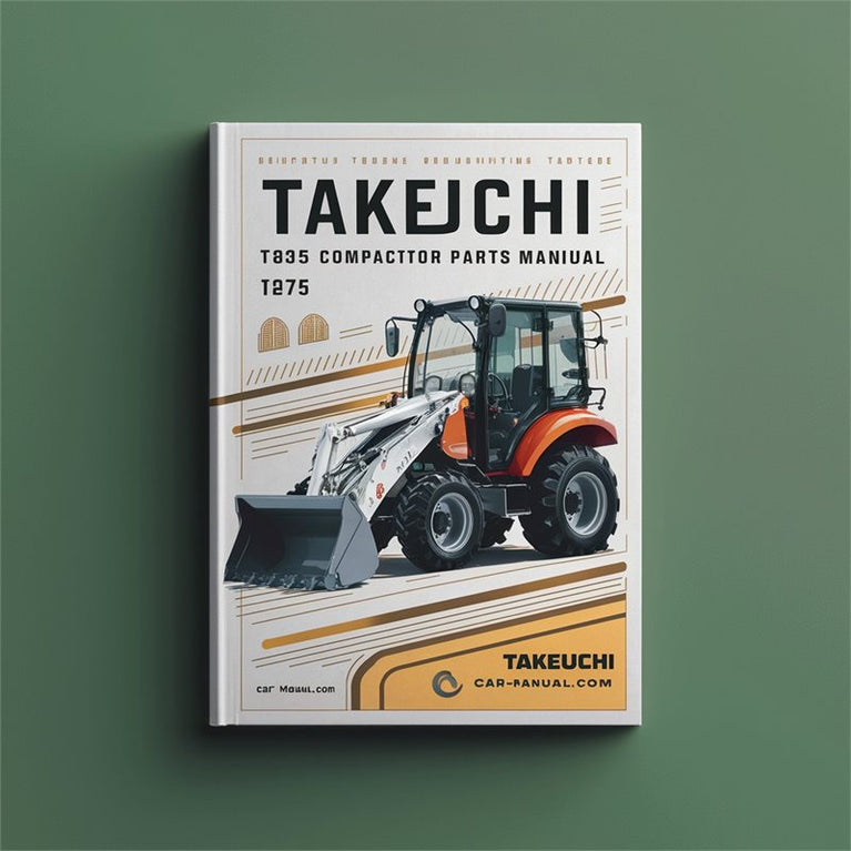 Takeuchi TB035 Compact Excavator Parts Catalog PDF
