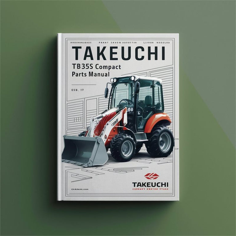 Takeuchi TB35S Compact Excavator (ENGINE) Parts Catalog PDF
